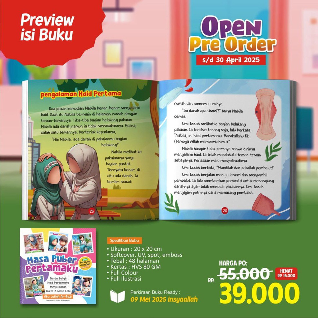 Masa Puber Pertamaku, As-Salam