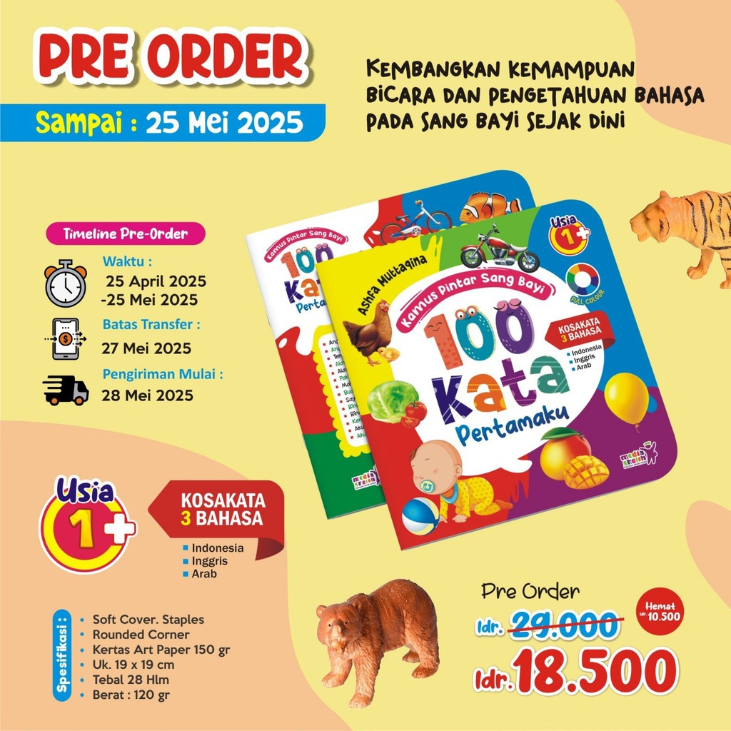 100 Kata Pertamaku ''Kamus Pintar Sang Bayi&quot;, Media Sholih