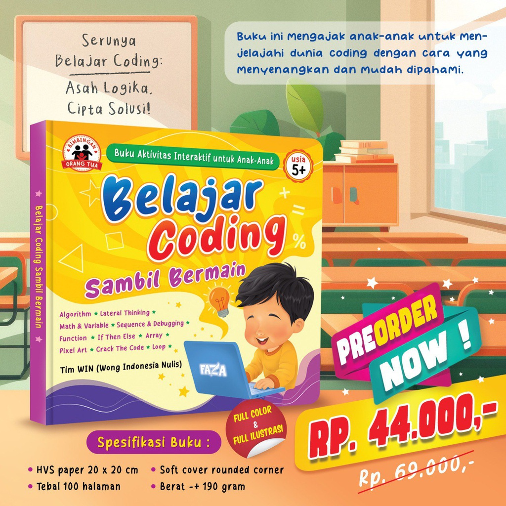 Belajar Coding Sambil Bermain, Bacaan Media