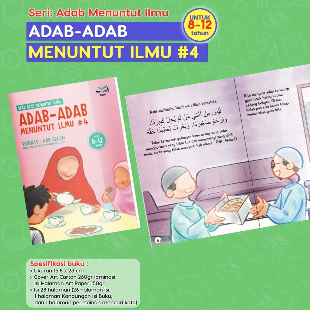 Adab-Adab Menuntut Ilmu #4 | Bukukoe