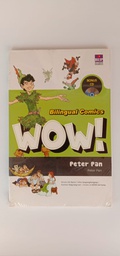 Bilingual comics Wow! Peter pan, Segel