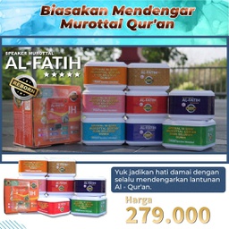 Speaker Murottal Al-Fatih Reborn (Micro SD)