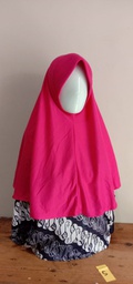 Jilbab Hana Polos : Fuchsia (S)