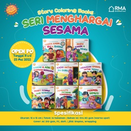Story Coloring Books : Seri Menghargai Sesama (Set)