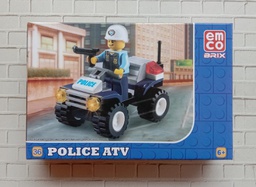 Mainan Emco Brix : Police ATV