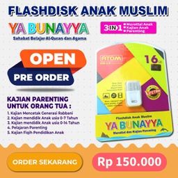 Flashdisk Ya Bunayya 16 GB + Buku Panduan