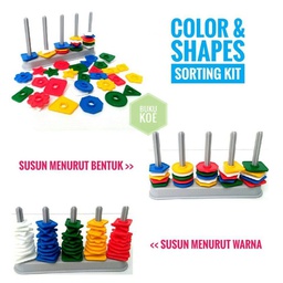 Color &amp; Shapes Sorting Kit