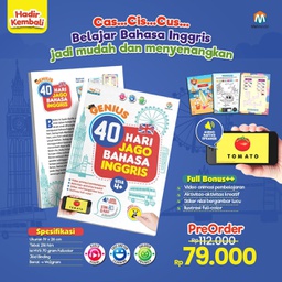 Genius 40 Hari Jago Bahasa Inggris, Visi Mandiri