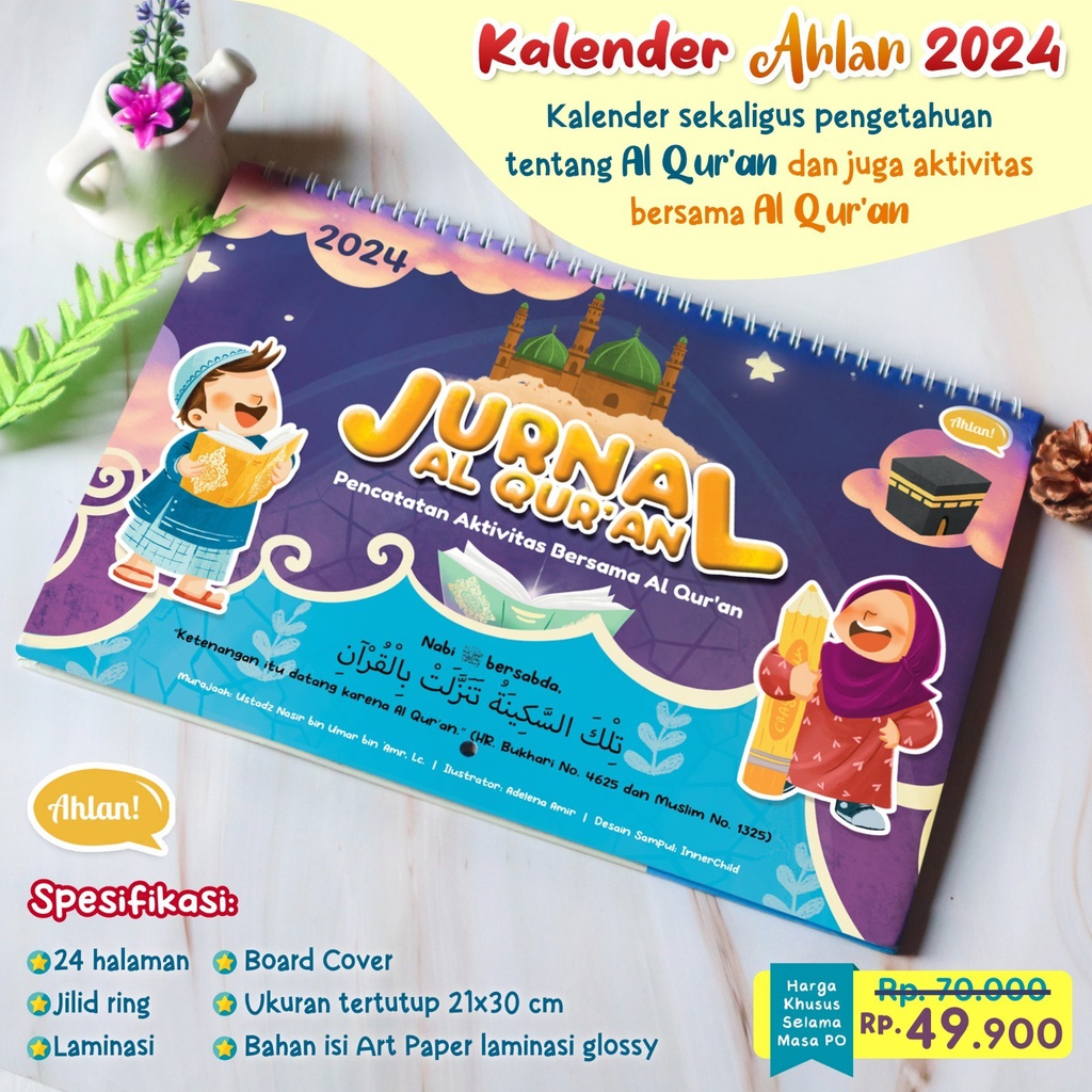 Jurnal Al Qur'an (Kalender 2024), Ahlan