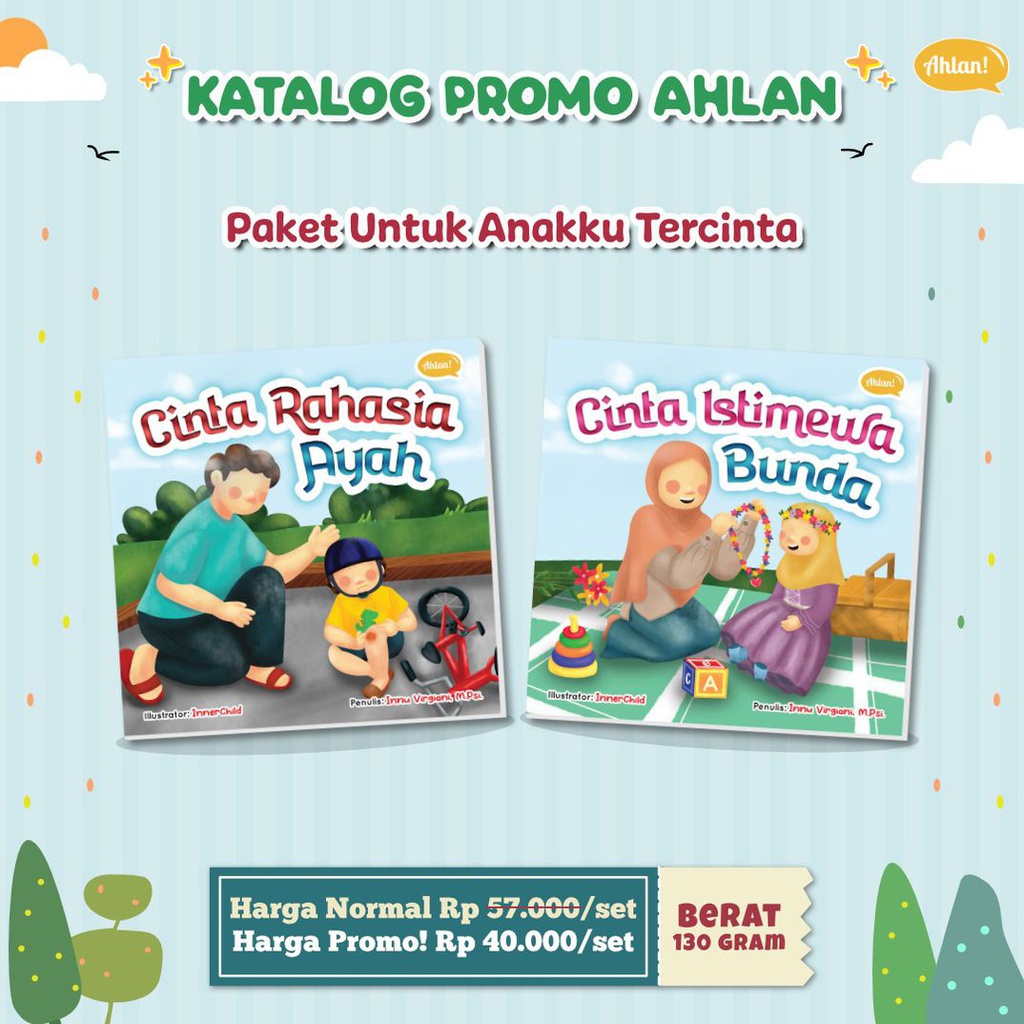 Paket Untuk Anakku Tercinta, Ahlan (Set)