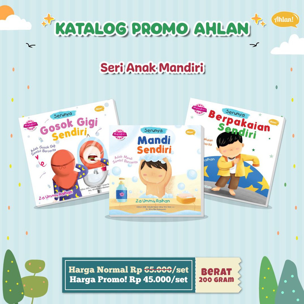 Seri Anak Mandiri (Set), Ahlan (Cetakan Ke-3)