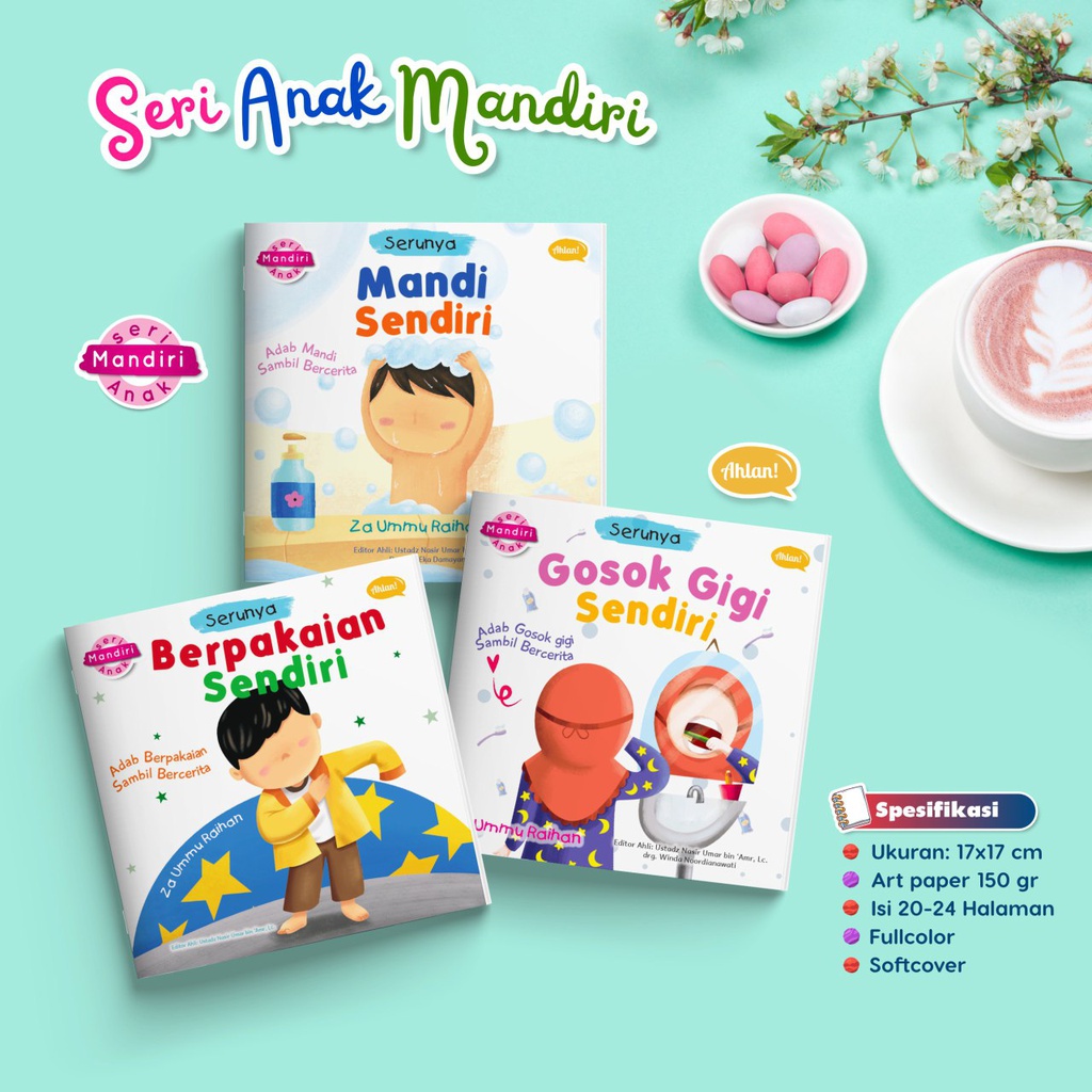 Seri Anak Mandiri (Set), Ahlan (Cetakan Ke-3)