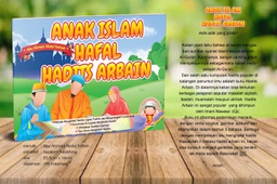 Anak Islam Hafal Hadits Arbain (3 Bahasa)