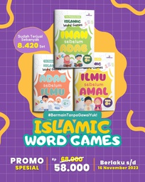 Islamic Word Games (Set), maskana kids