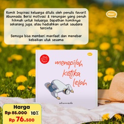 Menepilah Ketika Lelah + Bonus Pembatas Buku, Ahlan