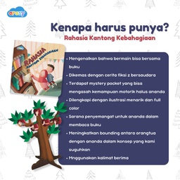 Rahasia Kantong Kebahagiaan + Bonus 4D Papercraft Pohon Rukun Islam