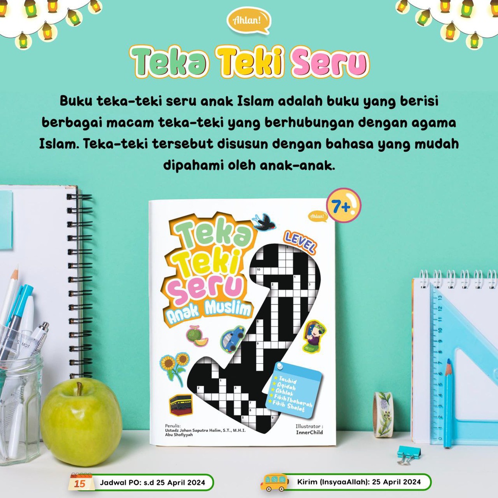 Teka-Teki Seru Anak Muslim Level 1, Ahlan (Tahap 3)