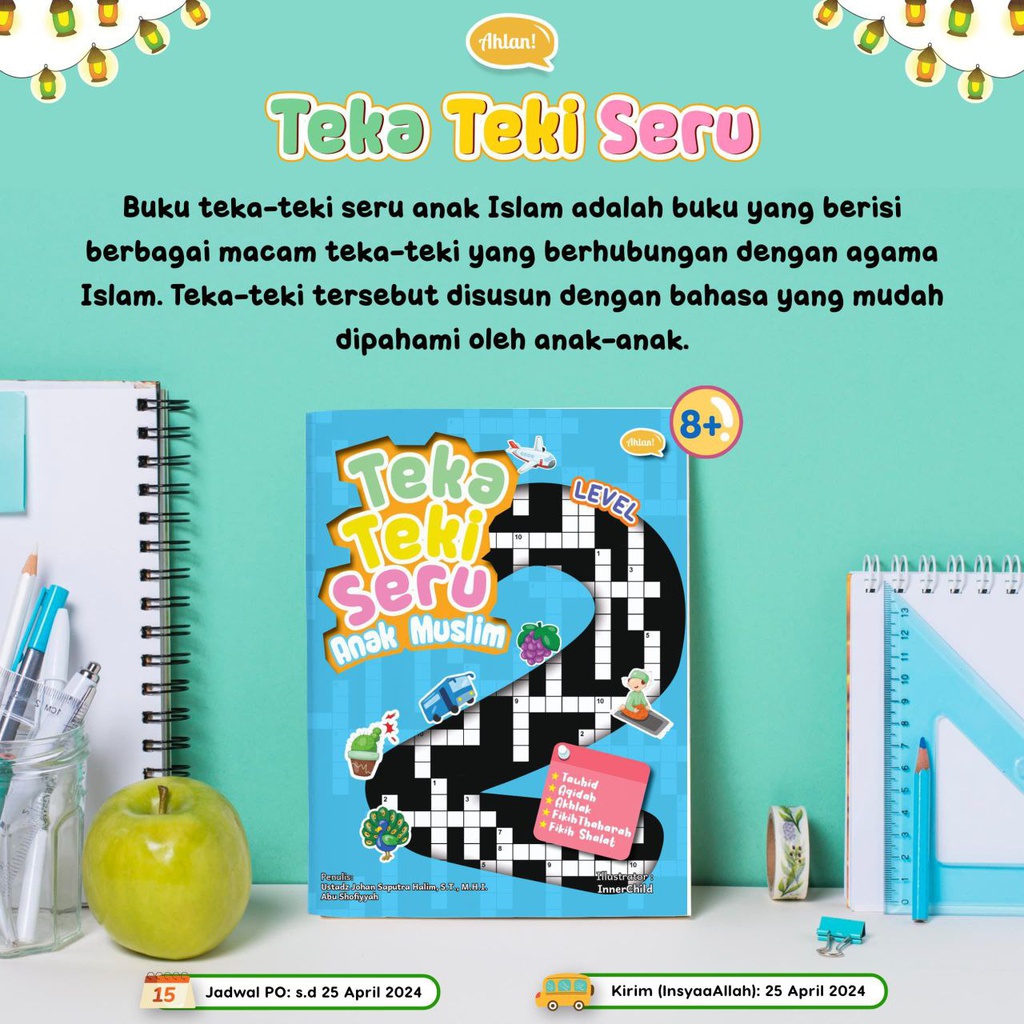 Teka-Teki Seru Anak Muslim Level 2, Ahlan (Tahap 3)