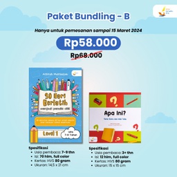 Paket Bundling - B (30 Hari Berlatih Menjadi Penulis Cilik Level 1 + Apa Ini?)