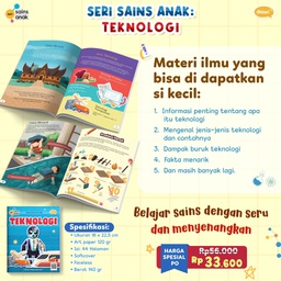 Seri Sains Anak: Teknologi, Ahlan