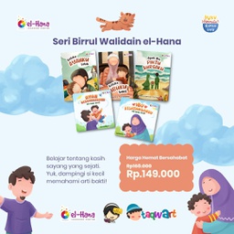 Bundling 5 Buku (Seri Birrul Walidain, Boardbook Ayah Kebanggaanku, Ibu Kesayanganku), El-Hana