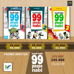 Bundling 3 Buku Komik 99 Pesan Nabi (1-3)