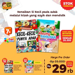 Komik Kecil-Kecil Punya Adab &amp; Bonus Amazing Ramadhan, PQS