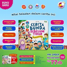 Cerita Bunda Sebelum Tidur &amp; Bonus Panduan Shalat Junior, PQS