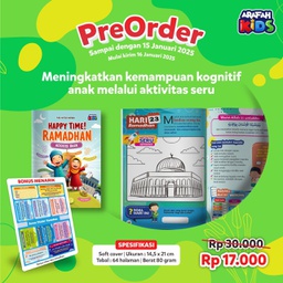 Happy Time! Ramadhan Activity Book, Pustaka Arafah