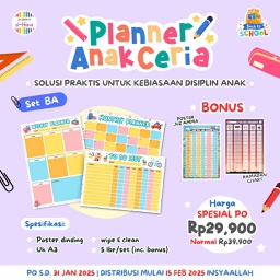 Planner Anak Ceria (Set BA- No 2), El-Hana