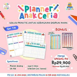 Planner Anak Ceria (Set TA - No 3), El-Hana