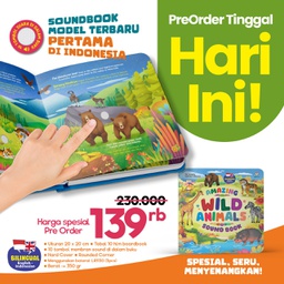 Amazing Wild Animals Sound Book, Ziyad