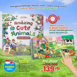 Amazing Cute Animals Sound Book, Ziyad