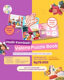 Velcro Book (SET): Aku Bangga Menjadi Anak Laki-Laki + Aku Istimewa Menjadi Anak Perempuan, El-hana
