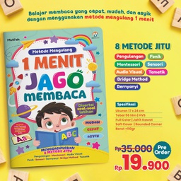 Metode Mengulang 1 Menit Jago Membaca, Ziyad