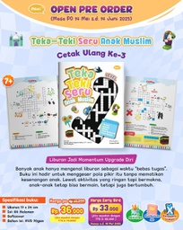 Teka-Teki Seru Anak Muslim Level 1 (PO Early Bird), Ahlan (Cetakan-2)