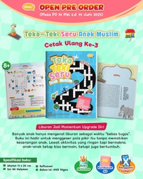 Teka-Teki Seru Anak Muslim Level 2 (PO Early Bird), Ahlan (Cetakan-2)
