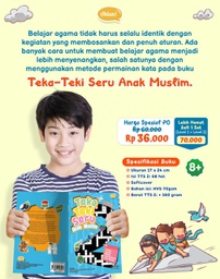 Teka-Teki Seru Anak Muslim Level 2 (PO Reguler), Ahlan (Cetakan-2)