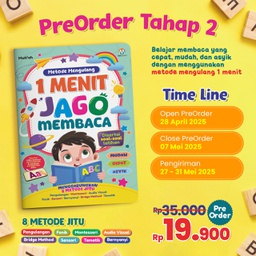Metode Mengulang 1 Menit Jago Membaca Tahap 2, Ziyad