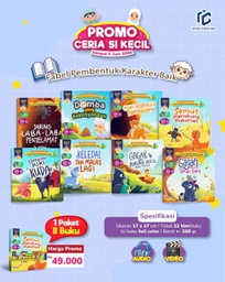 Fabel Pembentuk Karakter Baik 8 Buku (Gagak s.d Laba2), Intan Cemerlang