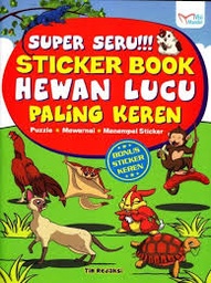 Super Seru!!! Sticker Book Hewan Lucu Paling Keren