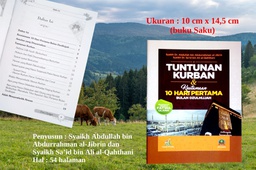 Buku Donasi: Tuntunan Kurban &amp; Keutamaan 10 hari pertama bulan dzulhijjah