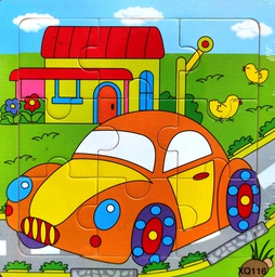 Mainan Puzzle Mobil XQ116